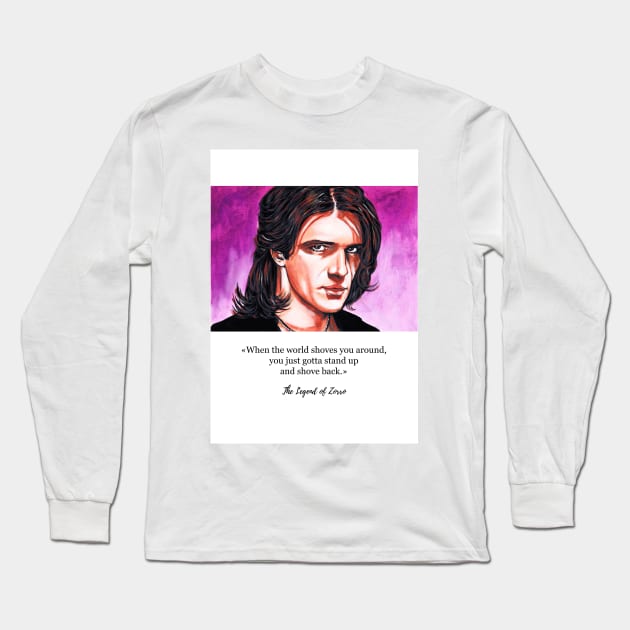 Antonio Banderas Long Sleeve T-Shirt by Svetlana Pelin